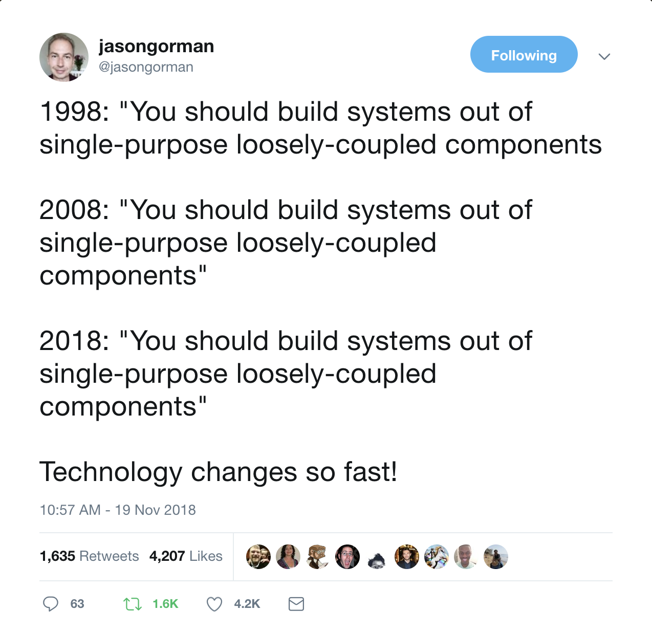 loosely coupled systems